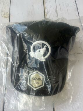HONMA Black Golf Hat Mole new with tags